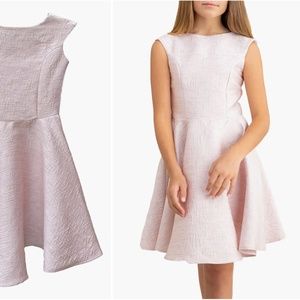 Un Deux Trois Big Girls Fit & Flare Dress - Size 14